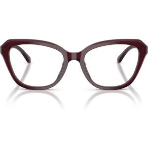 imageCOACH Womens Hc6273u Universal Fit Hexagonal Prescription Eyewear FramesMilky MerlotDemo Lens