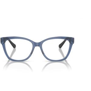 imageCOACH womens Hc6120 Square Prescription Eyewear FramesTransparent BlueDemo Lens