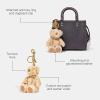 imageCoach Plushie Bag CharmBear  Beige