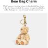 imageCoach Plushie Bag CharmBear  Beige
