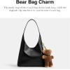 imageCoach Plushie Bag CharmBear  Brown
