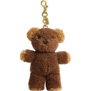 imageCoach Plushie Bag CharmBear  Brown