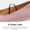 imageCOACH Womens Emilia Mary Jane FlatsSoft Pink
