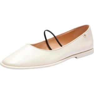 imageCOACH Womens Emilia Mary Jane FlatsChalk