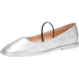 imageCOACH Womens Emilia Mary Jane FlatsSilver