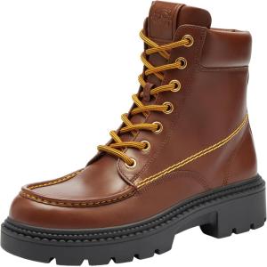 imageCOACH mens Lug Sole BootVintage Brown