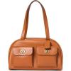 imageCoach Twin Turnlock Bag1zToffee