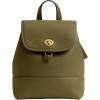 imageCoach Womens Turnlock Backpack B4Black Currant MediumB4Olive