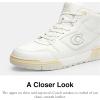 imageCoach Mens Soho Midtop SneakerOptical White