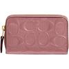 imageCOACH Womens Boxed Essential Small Zip Around Card CaseB4DUSTY PINK