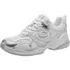 imageCoach Mens Mesh SneakerLight GreyOptic White