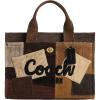 imageCoach Cargo Tote in Patchwork Corduroy B4Maple Multi