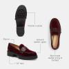 imageCOACH Womens Leah Platform LoafersMerlot