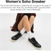 imageCoach Womens Soho SneakerCharcoalBlack