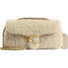imageCoach Tabby Shoulder Bag 20 in Shearling B4Beige