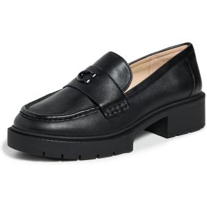 imageCOACH Womens Leah Platform LoafersLeather Black