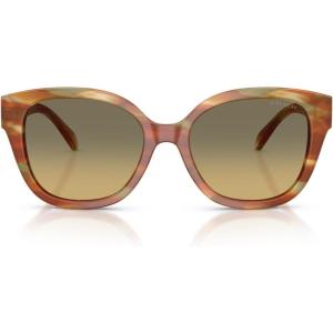 imageCOACH womens Hc8438u Universal FitStriated BarkMossGreen Grey Gradient