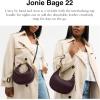 imageCoach Jonie Bag 22 in Glovetanned LeatheB4Black Currant