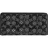 imageCoach Crystal Signature Jacquard Essential Slim WalletBlack Crystal Signature