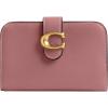 imageCoach Soft Grain Leather Tabby WalletPEONY