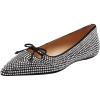 imageCoach Womens Flat with CrystalsBlack
