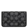 imageCrystal Signature Jacquard Essential Slim Card CaseBlack Crystal Signature