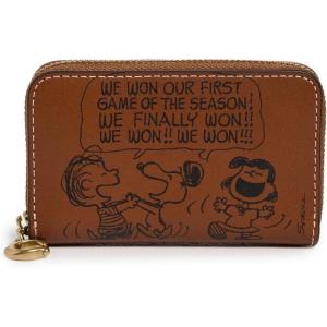 imageCoach Essential Small Zip Around Card CaseB4Hazelnut