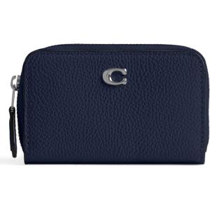 imageCoach Essential Small Zip Around Card CaseDeep Blue
