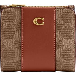 imageCoated Canvas Signature Essential Slim Billfold WalletTan Caramel