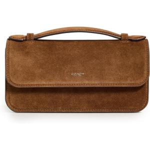 imageElora Top Handle Crossbody BagWarm Brown Suede