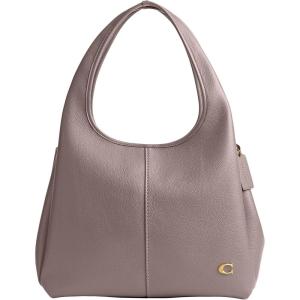 imagePolished Pebble Leather Lana Shoulder Bag