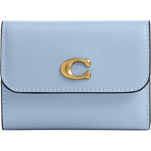 imageRefined Calf Leather Essential Card Holder WalletB4Bluebell