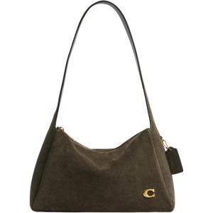 imageSuede Lola Shoulder BagOlive Suede