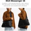 imageMott Messenger 38 in Natural Full Grain Leather
