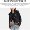 imagePolished Pebble Leather Lana Shoulder Bag 19
