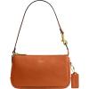 imageCOACH Womens Natural Grain Leather Plaza BagToffee