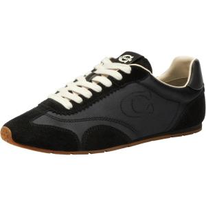 imageCoach Womens Flat SneakerBlackChalk