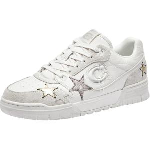 imageCoach Womens Soho Sneakers with StarsOptic White Multi