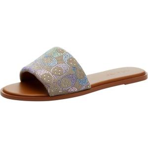 image:imageCOACH womens Holly Sandal in Crystal Signature JacquardCandy Crystal Signature