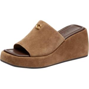 image:imageCOACH womens Marie Platform SandalCoconut Suede