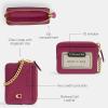 image:imageRefined Calf Leather Essential Chain Card CaseB4PINK
