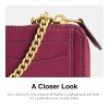 image:imageRefined Calf Leather Essential Chain Card CaseB4PINK