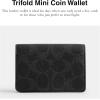 image:imageTrifold Coin Wallet in Signature
