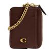 image:imageRefined Calf Leather Essential Chain Card CaseMaple