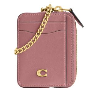 image:imageRefined Calf Leather Essential Chain Card CasePEONY