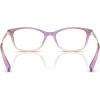 image:imageCOACH Womens HC6142 Square Prescription Eyewear FramesAmethyst  Pink Gradient  Demo Lens