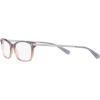 image:imageCOACH Womens HC6142 Square Prescription Eyewear FramesViolet Pink Glitter GradientDemo Lens