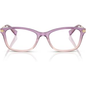 image:imageCOACH Womens HC6142 Square Prescription Eyewear FramesAmethyst  Pink Gradient  Demo Lens