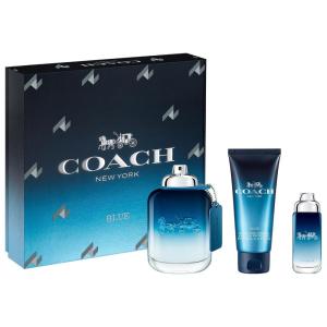 image:imageCoach Blue 3 Piece Eau de Toilette Gift Set Eau de Toilette Spray Perfumed Shower Gel Travel Spray