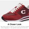 image:imageCOACH Womens Runner SneakersMerlotDark Ruby